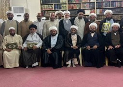  أقامت جامعة باقر العلوم الدينية في النجف الاشرف احتفالا بهيجا بمناسبة بدء العام الدراسي الجديد وكذلك لتخرج كوكبة من طلبتها من المرحلة العاشرة