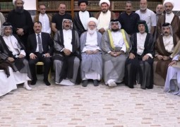 لدى استقباله وفداً من رؤساء عشائر ووجهاء محافظة ميسان المرجع اليعقوبي : يجدد دعوته لإقرار مشروع مجلس الاعيان والحكماء