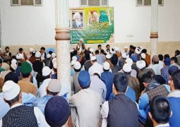 ممثلية سماحة المرجع اليعقوبي في ولاية مزار شريف الأفغانية تحيي ذكرى المولد النبوي الشريف