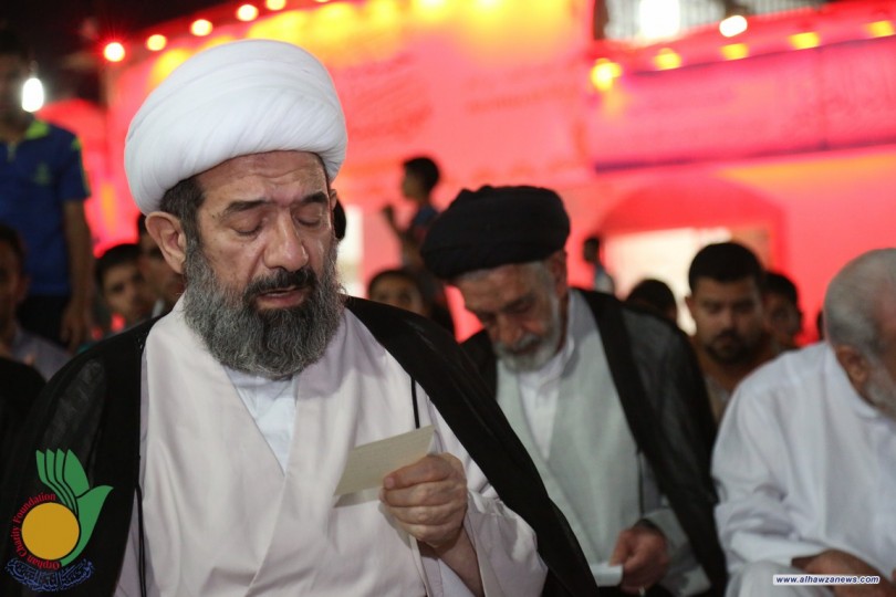 الشيخ الايرواني ينعى فاطمة الزهراء عليها السلام في مجلس درسه