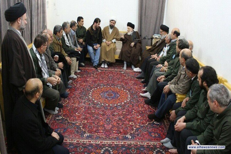 سماحة المرجع السيد الحكيم (مدّ ظله) يدعو المؤمنين لأن يتميزوا بالأعمال الصالحة وبالورع ومخافة الله تعالى