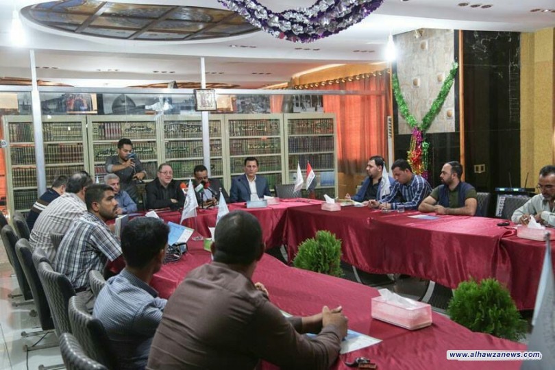 مركز الاعلام الوطني لزيارةالاربعين يعقد اجتماعا تأسيسيا في مركز كربلاءللدراسات