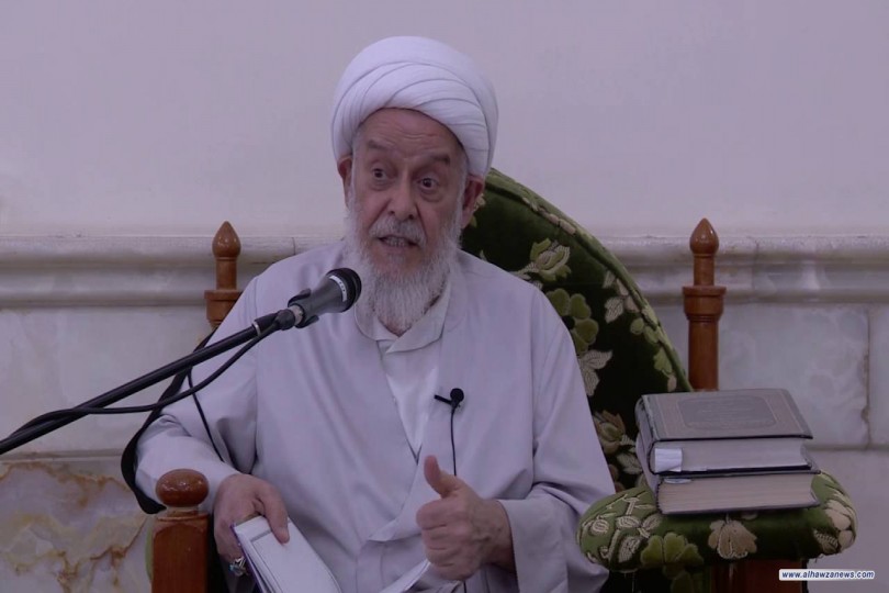  أن تواجد الحوزة العلمية في النجف الأشرف بأساتذتها وطلابها في هذا الطريق يمثل أهم واجباتها -  الشيخ هادي آل راضي / استاذ البحث الخارج في الحوزة العلمية / النجف الاشرف