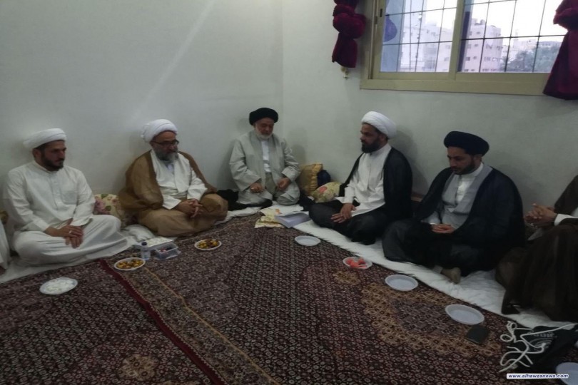  بعثة المرجع الديني الشيخ محمد اليعقوبي في الديار المقدسة تزور بعثة آية الله الشيخ جعفر السبحاني