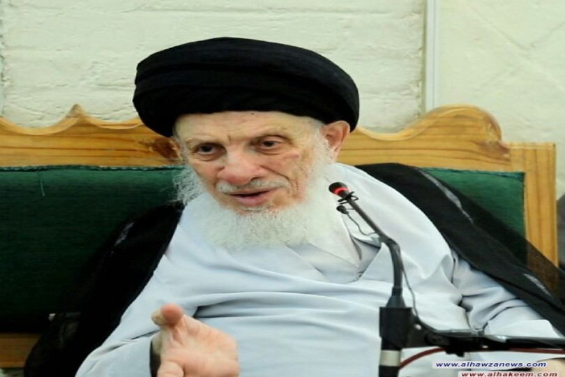 سماحة المرجع السيد الحكيم (مدّ ظله) يستذكر نهضة الإمام الحسين (عليه السلام) وآثارها الإيجابية في المجتمع الإسلامي .