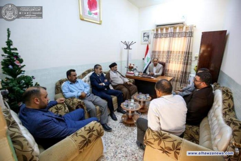  الأمانة العامة للعتبة العلوية تتفقد دار رعاية المسنين في النجف الأشرف