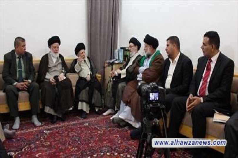 المرجع السيد الحكيم يدعو الباحثين لدراسة النهضة الحسينية وأبعادها العقائدية وأهدافها السامية 