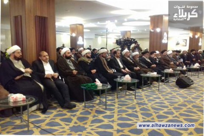 معهد القرآن الكريم يقيم في النجف الأشرف حفلا ختاميا للمشروع القرآني لطلبة العلوم الدينية.