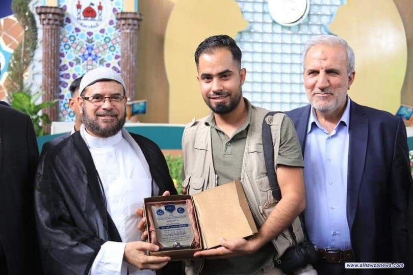 دار القرآن الكريم تحتفي بقراء الختمة القرآنية في الصحن الحسيني