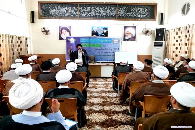 ختام  الدورة الخطابية المكثفة الاولى التي أقامتها مؤسسة الصلاة عمود الدين