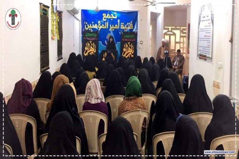 تجمع فتية امير المؤمنين (ع) الفرع النسوي يستضيف الدكتور ((هاشم السياب)) في ورشة تنموية .