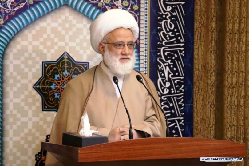 سماحة المرجع اليعقوبي يلقي خطبتي عيد الفطر المبارك
