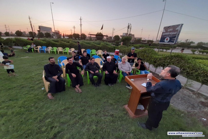 مكتب المرجع  اليعقوبي( دام ظله ) في البصرة يستضيف اصغر مؤلف