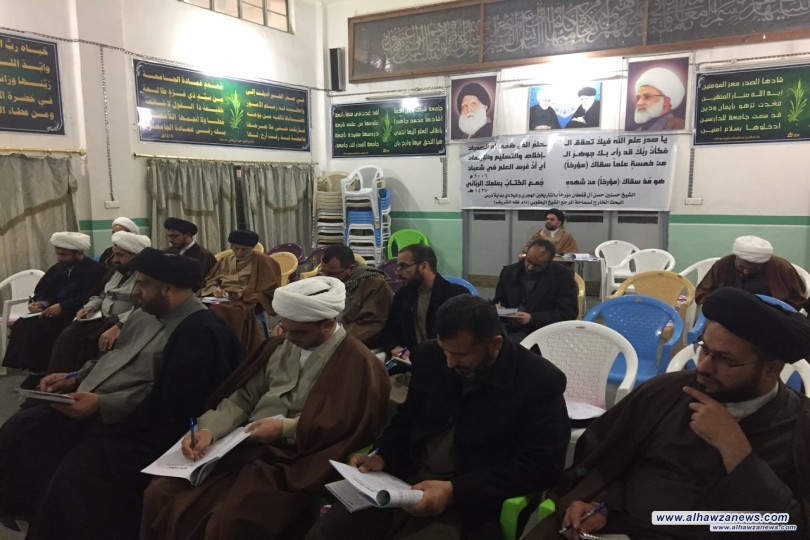 اقامت جامعة الصدر الدينية وبالتعاون مع المعهد الاسلامي للتطوير والدراسات دورة تدريبية بعنوان  (الادارة الاستراتيجية-الخطوات العشر للتغير الاستراتيجي)