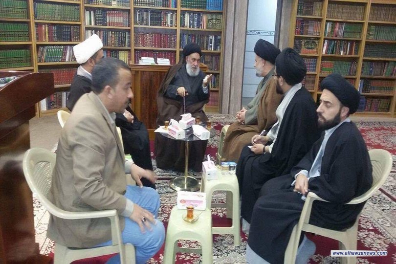  معهد الامام الحسين ع يزور مؤسسة تراث النجف الحضاري والديني