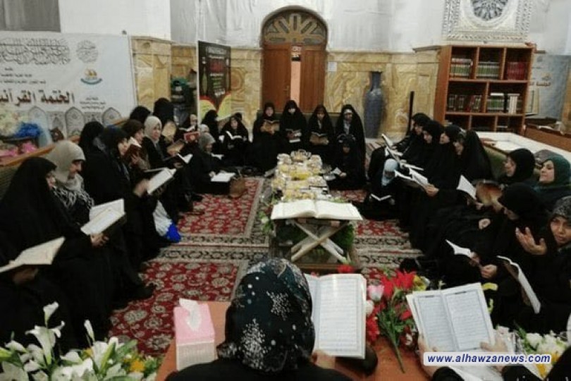 إقامة ختمة قرآنية بالعتبة الكاظمية في ذكرى ولادة الحوراء زينب “ع”