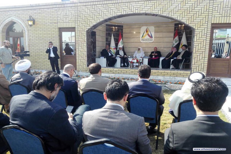 مركز الإمام الصادق عليه السلام يشارك في الحلقة النقاشية التي أقامها ملتقى الرافدين للحوار  في النجف الاشرف