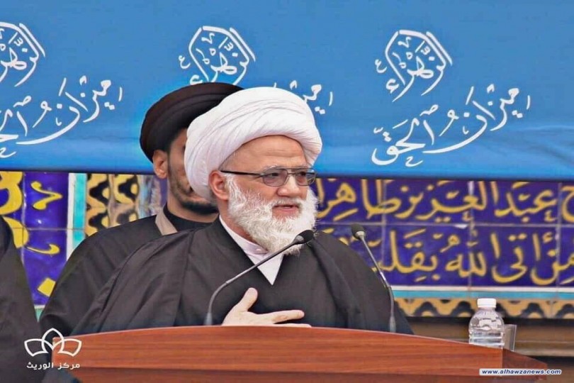 المرجع اليعقوبي يدعو القنوات الفضائية الدينية لأخذ دورها في مواجهة الفساد 