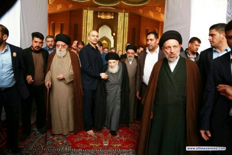 تزامنا مع ولادة الزهراء (عليها السلام) .. سماحة المرجع الديني السيد الحكيم يزور مسجد السهلة المعظم، ويفتتح مقام الإمام صاحب الامر والزمان (عجل الله فرجه الشريف)