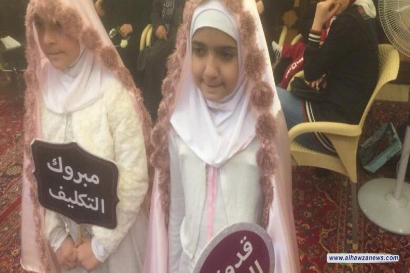 مكتب المرجع اليعقوبي في بيروت يحتفل بتتويج فتيات بلغن سن التكليف