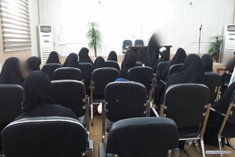 اقامت جامعة الزهراء (ع) وبالتعاون مع مركز البيت السعيد دورة في مفاتيح السعادة الزوجية 