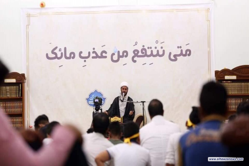 برعاية مؤسسة ملتقى العلم والدين الثقافية في ذي قار منتدى أهل البيت الثقافي في قلعة سكر يقيم مهرجانه الشهري تحت عنوان  " ملتقى ختام الامراء  " 