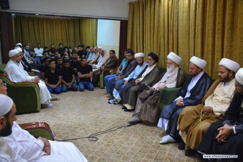 المرجع اليعقوبي يحثَّ المؤمنين على التفاني والإخلاص في إقامة الشعائر الحسينية ويدعو الى تطبيق المعاني التي اختزنتها نهضة الطف المباركة      