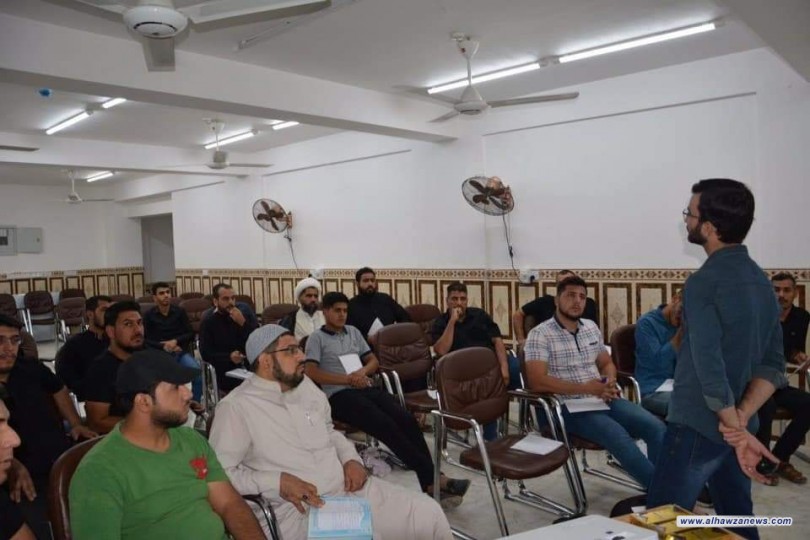 مكتب  المرجع اليعقوبي ينظم دورةتطويريه لكوادره الاعلامية 