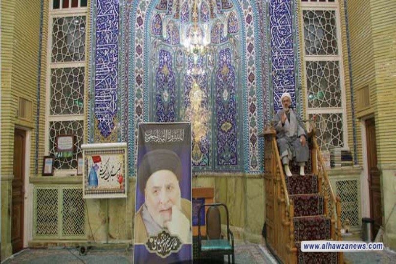 بالصور / اقامة مراسم اربعينية الراحل العلامة السيد جعفر مرتضى العاملي في قم