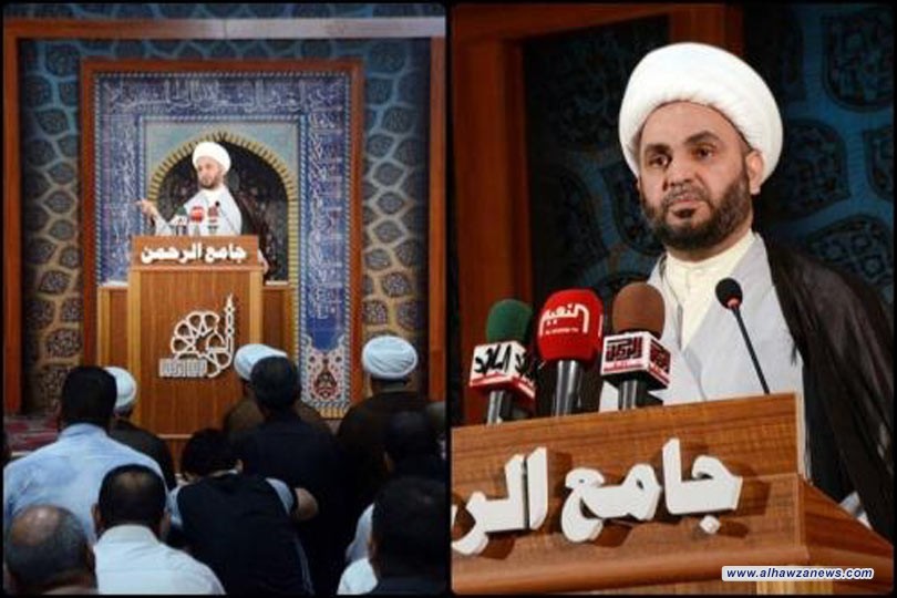 خطيب جمعة بغداد: المرجعية تحذر من خطر عظيم محدق بالعراق إذا ما أصرت الكتل المستكبرة على تجاهل دعوات الإصلاح