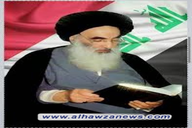 المرجع السيد السيستاني ( دام ظله)  يعبر عن تقديره العالي للاطراف جميعا لحسن التصرف وتفادي الصدام المسلح في كركوك