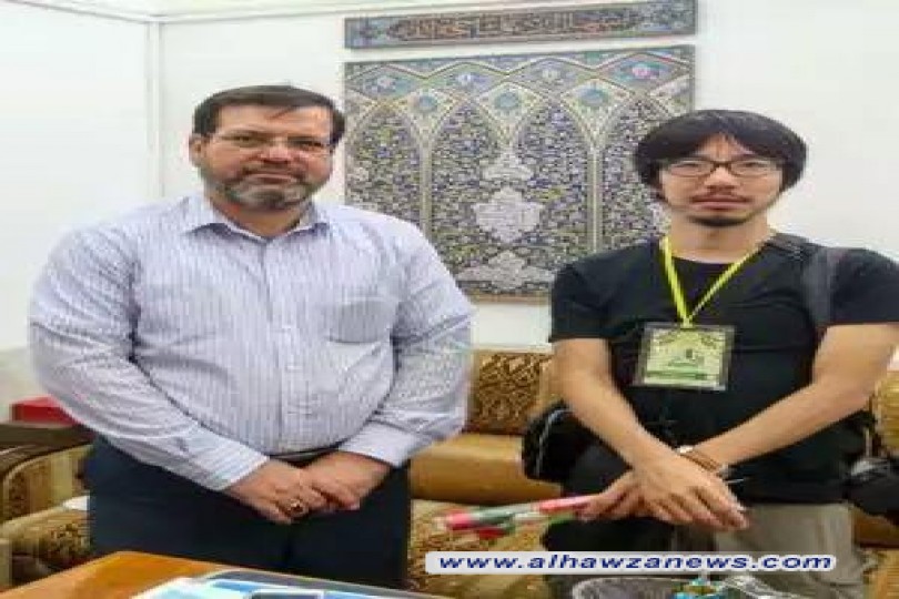 صحفي ياباني في الغدير الأغر : شخصية الإمام علي (ع) الانسانية ندرسها بمادة التاريخ العالمي بالأكاديمية اليابانية