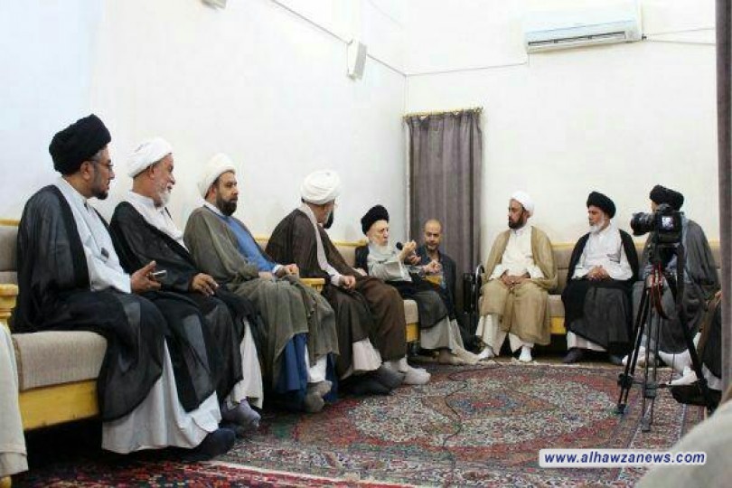 المرجع السيد الحكيم يدعو المبلغين وخطباء المنبر الحسيني إلى التحقيق والتثبت في نقل الروايات وجمع المعلومات بدقة لينتفع بها المجتمع 