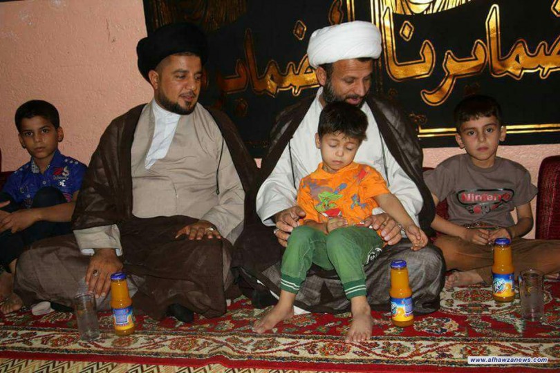 مكتب المرجع اليعقوبي في ذي قار يزور عوائل الشهداء