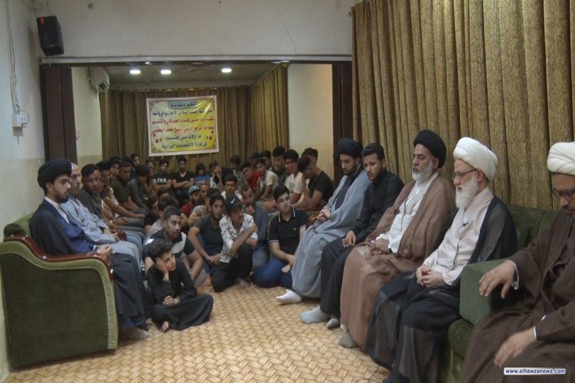 المرجع اليعقوبي : يحث المؤمنين على السعي لتزكيه النفس و تحليتها بمكارم الاخلاق