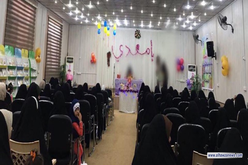 جامعة الزهراء "عليها السلام" للعلوم الدينية في النجف الأشرف ..  تقيم حفلا بهيجا بمناسبة ولادة منقذ الأمة الإمام الحجة المنتظر "عج" .